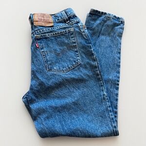 Vintage Levis 512‎ Jeans Womens 13 Slim Fit Straight Leg Blue Denim 90s 30 x 30